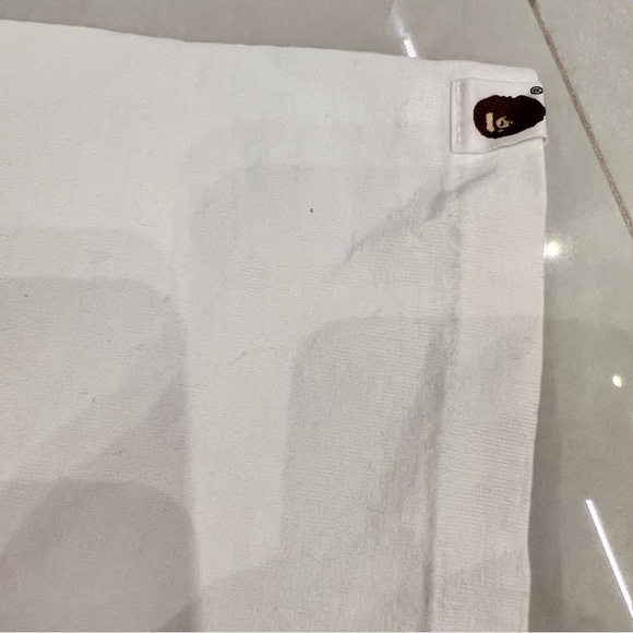 BAPE A BATHING APE LETTERED TEE MENS - Picture 7 of 10